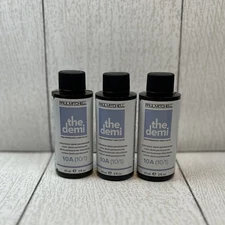 3- Paul Mitchell THE DEMI Professional Demi-Permanent Liquid Hair Color ~ 10A