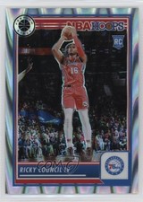 2023-24 Panini NBA Hoops Premium Stock Seismic Prizm Ricky Council IV #168 19yg