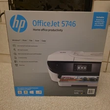 HP OfficeJet 5746 All-in-One Printer (White) Brand New Sealed