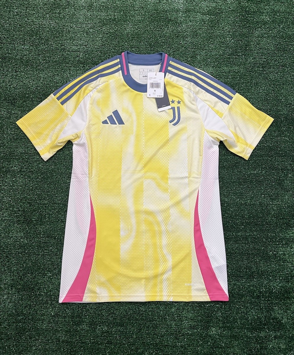 Adidas Authentic Juventus 2024 Away Soccer Jersey Men's Size