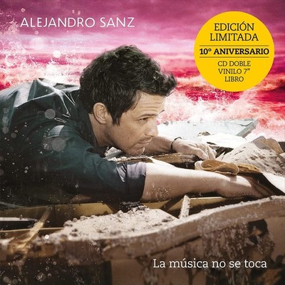 New!Sealed! Alejandro Sanz 10º Aniversario La Musica No Se Toca Limited Edition