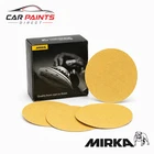 50 Mirka Gold 3" 77mm Sanding Discs P240 Grit (Velcr No Holes)