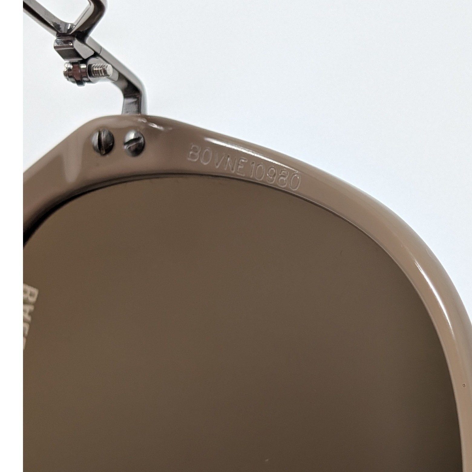 Balenciaga BB0058SK Women's Oversized Sunglasses Taupe BB Logo Butterfly Italy thumbnail 11