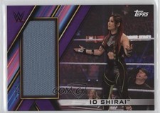 2020 Topps WWE Women's Division Superstar Mat Relics Purple 40/99 Io Shirai g2u