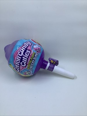 ZURU Oosh Slime Cotton Candy Cuties Scented, Fluffy Stretchy Slime Grape: 3+