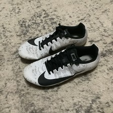 Nike Mens Spikes Size 7 Zoom Rival S Track Running Spikes White 907564-005