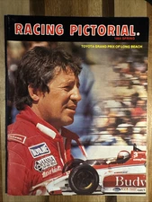 1984 Racing Pictorial, Mario Andretti- Long Beach Grand Prix Cover