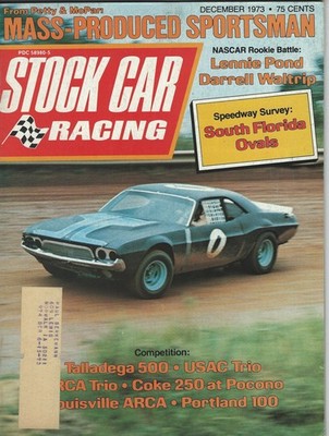 Stock Car Racing December 1973 - Mass Produced Sportsman / Rookie Battle Lenie P