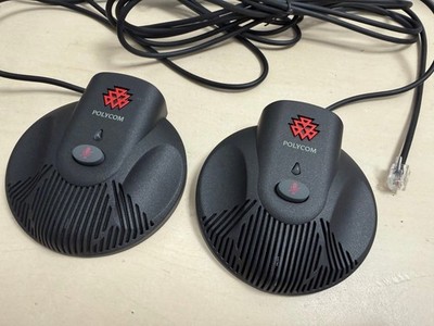 Polycom SoundStation 2W Extended Microphones Conference Room Audio