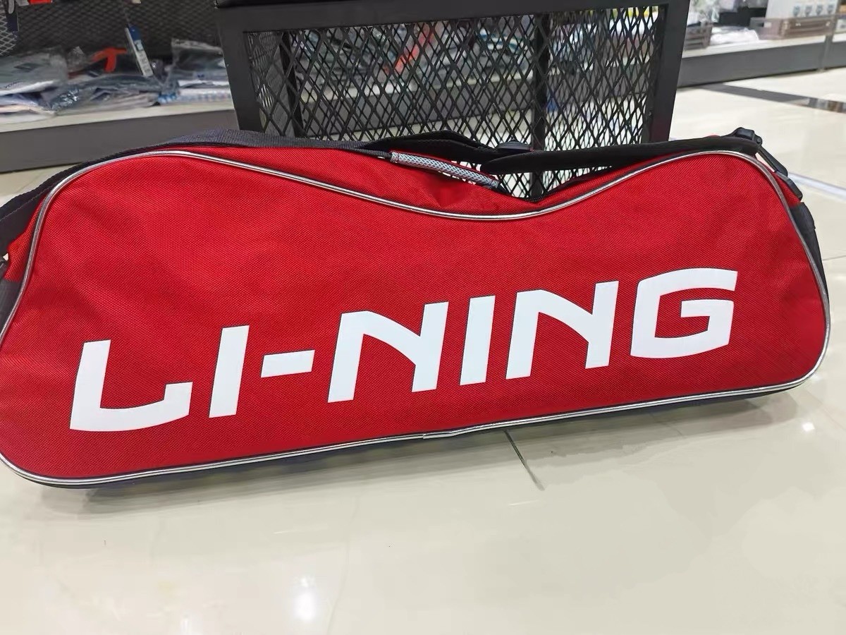 LI-NING 3 RACKET BADMINTON BAG (RED) | eBay