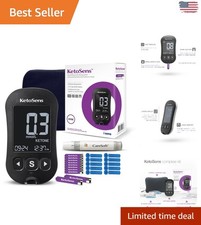 Ultimate Keto Diet Blood Ketone Testing Kit - Includes Meter 10 Strips