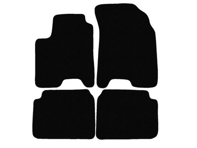 Basic Fußmatten, Autoteppiche für Chevrolet Aveo T200 / T250 2003-2007 Schwarz x