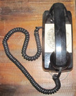 1970s AUTOMATIC ELECTRIC NC920191CXX Starlite BLACK Rotary Wall Mount Telephone — photo 1