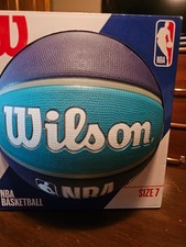 WILSON NBA Team Tribute Basketball - Size 7 Charlotte Hornets