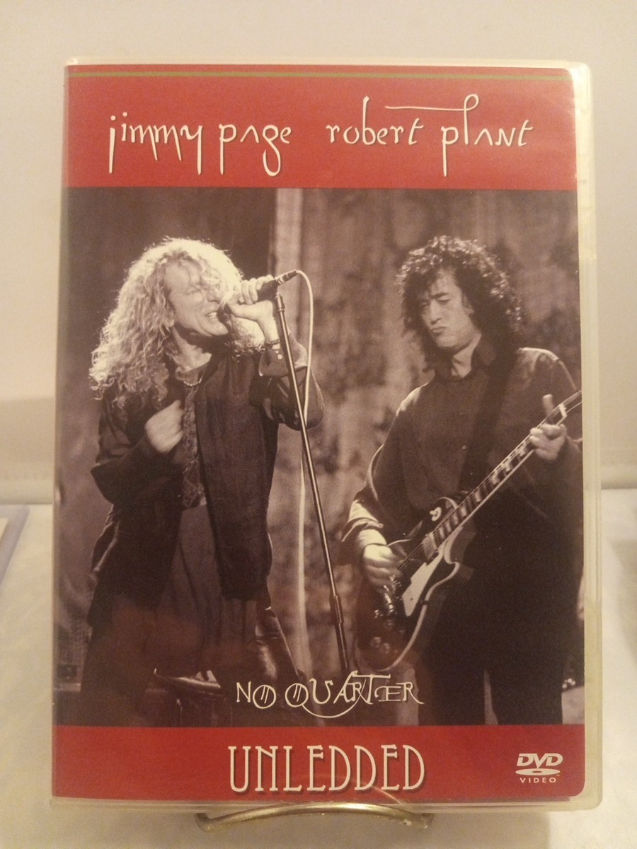 No Quarter: Jimmy Page and Robert Plant Unledded (DVD, 1994) Mint