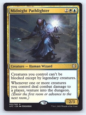 Midnight Pathlighter 52 Commander: Adventures in the Forgotten Realms MTG LP