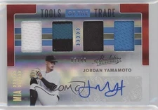 2020 Panini Absolute Spectrum Red /99 Jordan Yamamoto #TOT4-JY Rookie Auto RC
