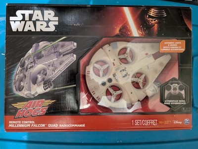 Star Wars Air Hogs Millennium Falcon Quad W/Remote Control