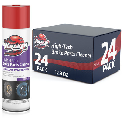 Kraken Bond Brake & Clutch Cleaner Spray 12.3 fl oz   24 Pack
