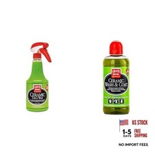 Griot's Garage 10978 3-in-1 Ceramic Wax 22oz & 10885 Ceramic Wax + Coat 48oz