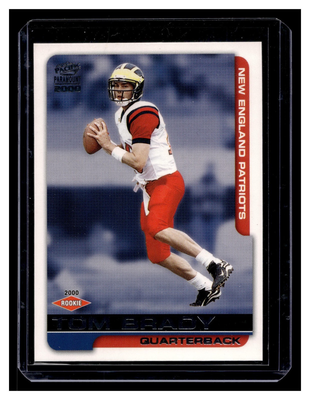 Tom Brady 2000 Pacific Paramount #138 Base Price Guide - Sports