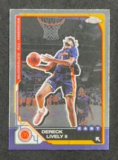 2025 Topps Chrome McDonald's All American #93 Dereck Lively II RC Prospect East