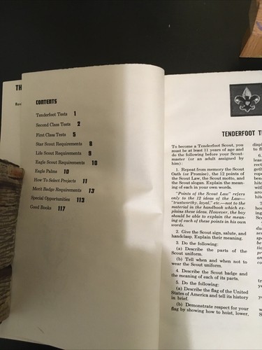 BOY SCOUT - 1970 BOY SCOUT REQUIREMENTS - Picture 5 of 5