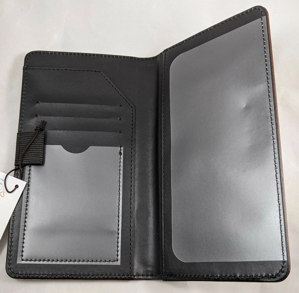 Trust Lord IS. para hombre y mujer Cubierta de chequera cristiana de cuero sintético azul marino 26:4 Foto 3 de 4