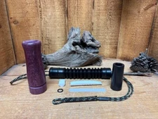New Item!!!    Deer Grunt Call Un-Finished Kit    Purpleheart Barrel