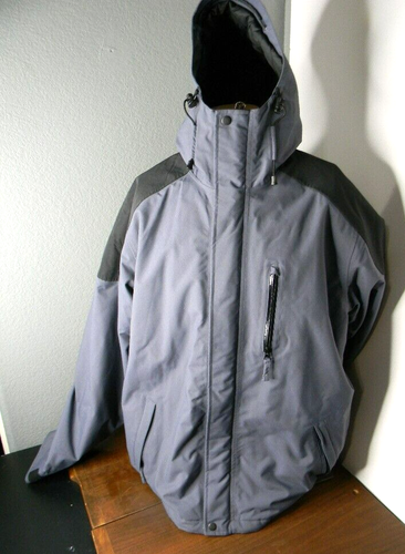 Duluth Trading Company Whaleback Waterproof Hooded jacket coat Men's 2XLT | eBay