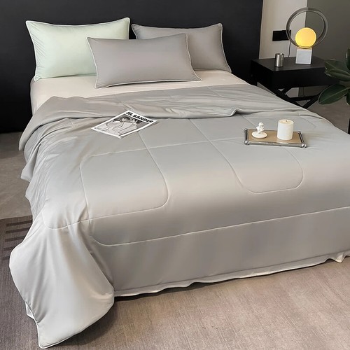 Summer Cooling Blanket AirCondition Comforter Lightweight Quilt with Double Side - Picture 12 of 31