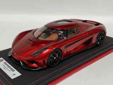 1/18 AutoArt Koenigsegg Regera in Candy red   79026 Custom Base