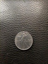 MONETA 50 LIRE 1964 - REPUBBLICA ITALIANA - DIO VULCANO / TESTA DI DONNA