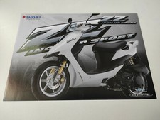 Suzuki 50 ZZ Inch Up Sport de 2003 Japan Prospectus Catalogue Brochure Moto