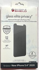 ZAGG Glass Elite Privacy Filtering Screen Protector for iPhone 12 mini