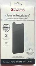 ZAGG Glass Elite Privacy+ Filtering Screen Protector for iPhone 12 mini
