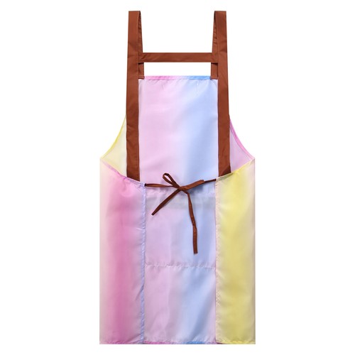 Women Pinny Chef Pinafore Grooming Apron Zipper Pocket Adult Pet Working Unisex - Picture 23 of 33