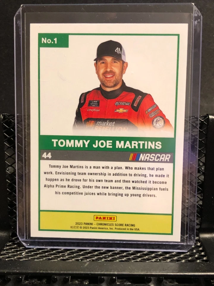 Tommy Joe Martin  2023 Chronicles - Score  Red #25/99 Card # 1 - Image 2 of 2