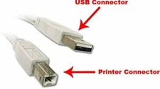 Terabyte USB 3.0 And 2.0 Printer Cable (White) Printer Cable Accessories (5M)