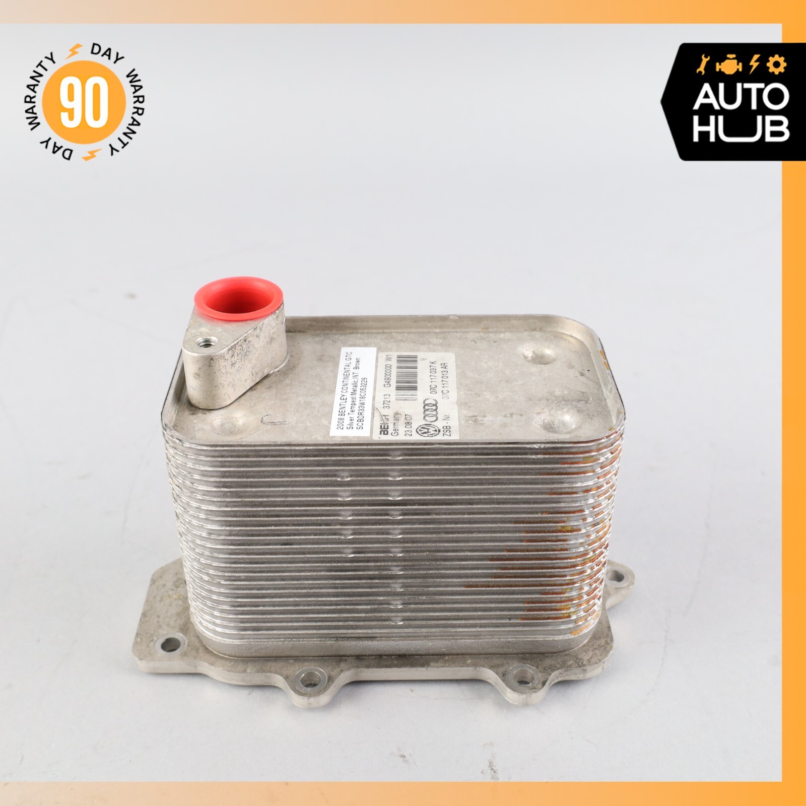 07-18 Bentley Continental GTC GT Flying Spur Oil Cooler Radiator OEM 46k