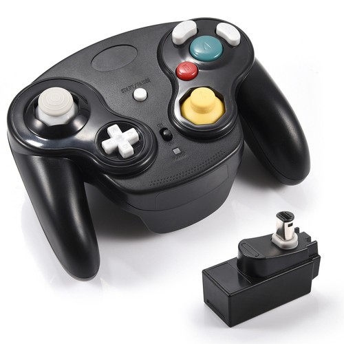 Klassischer kabelloser GC-Controller mit Adapter Wavebird für Gamecube Retro GC NGC - Bild 14 von 56