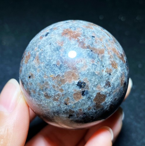 Under UV Very Bright Yooperlite Yooper Stone Lake Superior Ball C481 - Picture 8 of 9