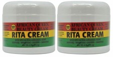 African Queen Beauty Cream Rita Cream 4 Oz / 113.2 g "Pack of 2"
