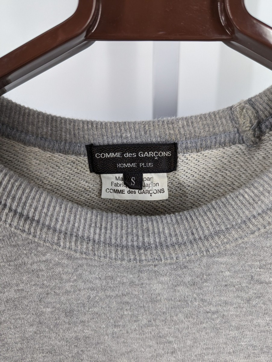 Garçons Homme Comme Des Garcons Grey Sweater Play Comme Des Garcon