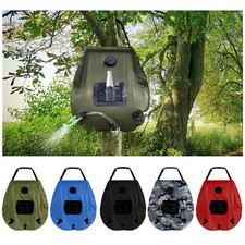20L Water Bags Outdoor Camping Solar Heat Shower Bag Portable Compact Heated 