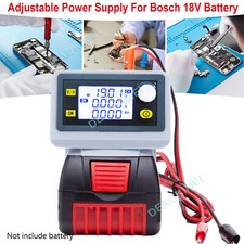 For Bosch 18V GBA Li-ion Battery Adjustable DC Power Supply Voltage Power Supply
