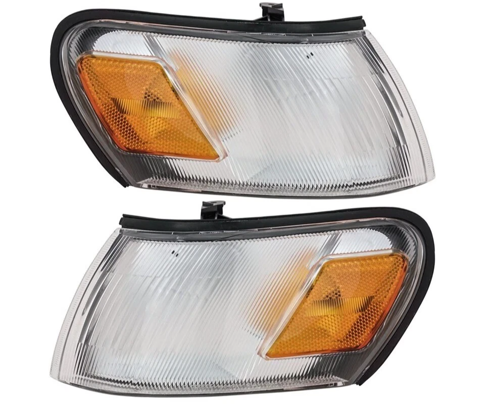 New Front Corner Light Left & Right Pair Set 2Pcs Fits 1993-1997 Toyota Corolla Foto 2 de 4