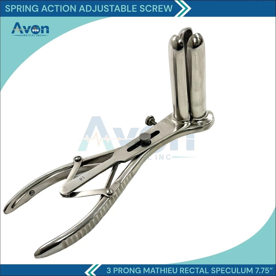 Nuevo Espéculo Anal Mathieu Grado Premium 3 Puntas Prop Display-Calidad A+  Foto 2 de 4