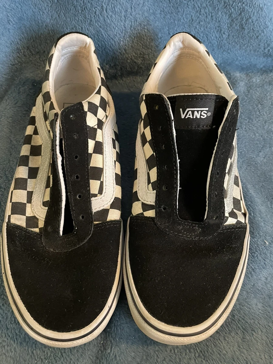 Womens vans store no laces