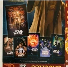 All 6 Star Wars Posters 11 X 17 General Mills Cereal Exclusive Unopened 2015